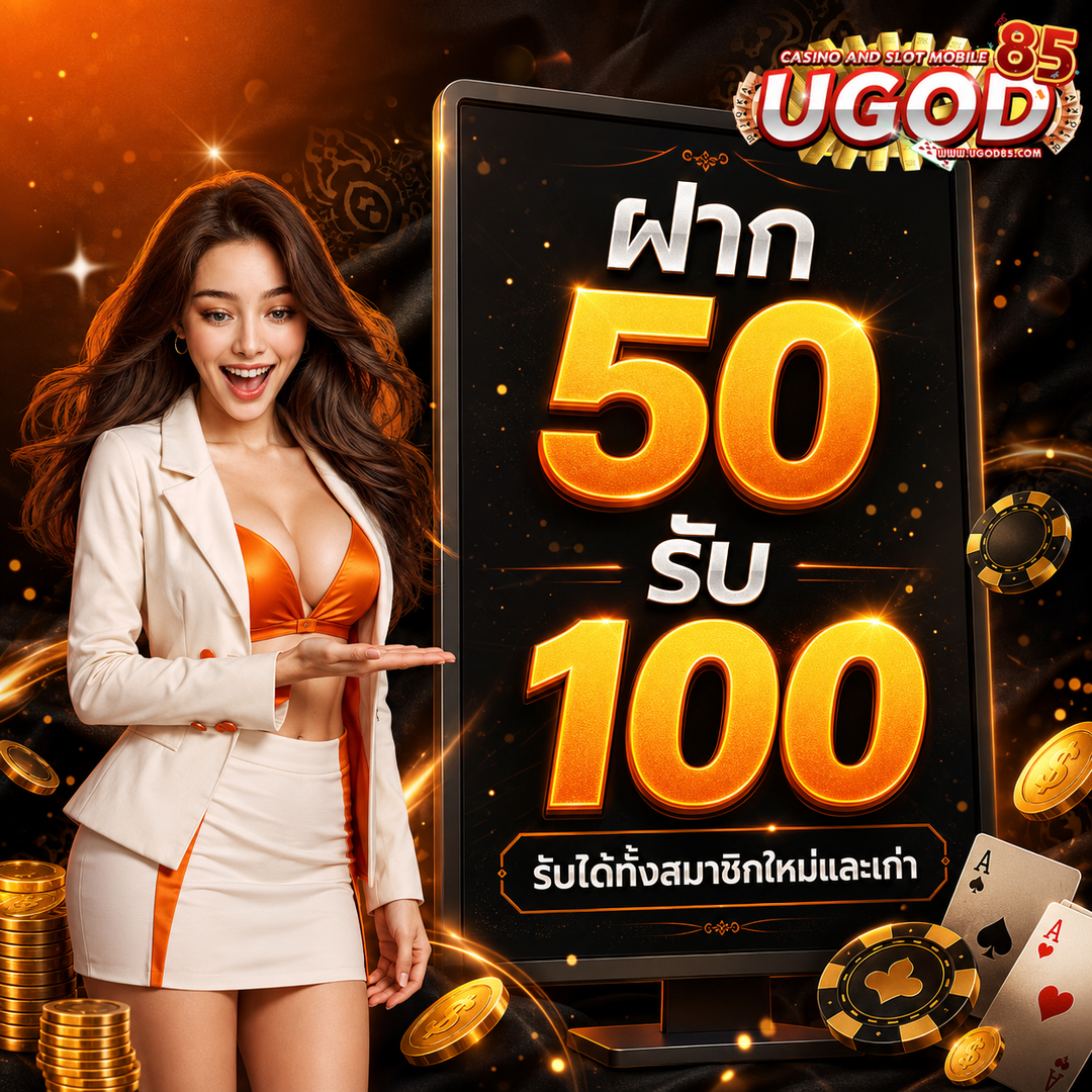ugod85 โปรแรงแห่งปี ฝาก 50 รับ 100